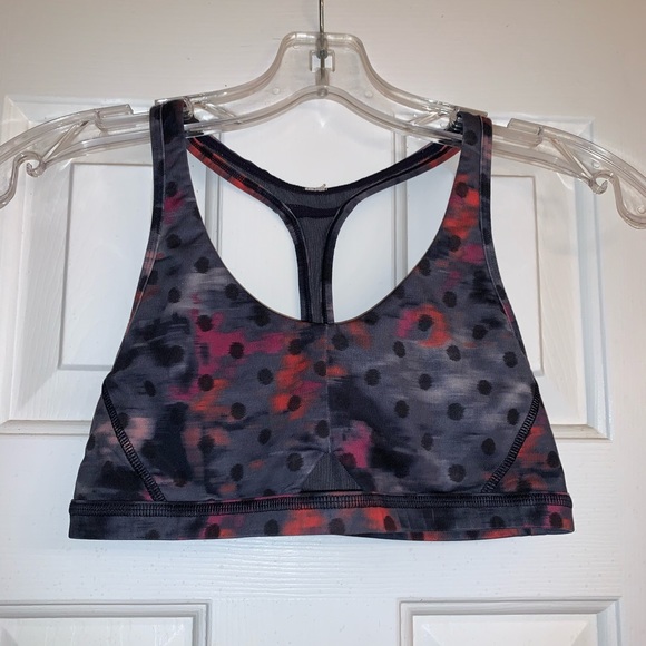 lululemon athletica Other - Lululemon Windy Blooms Regal Size 4 Bra EUC